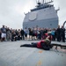 USS Mobile Bay Conducts Tiger Cruise
