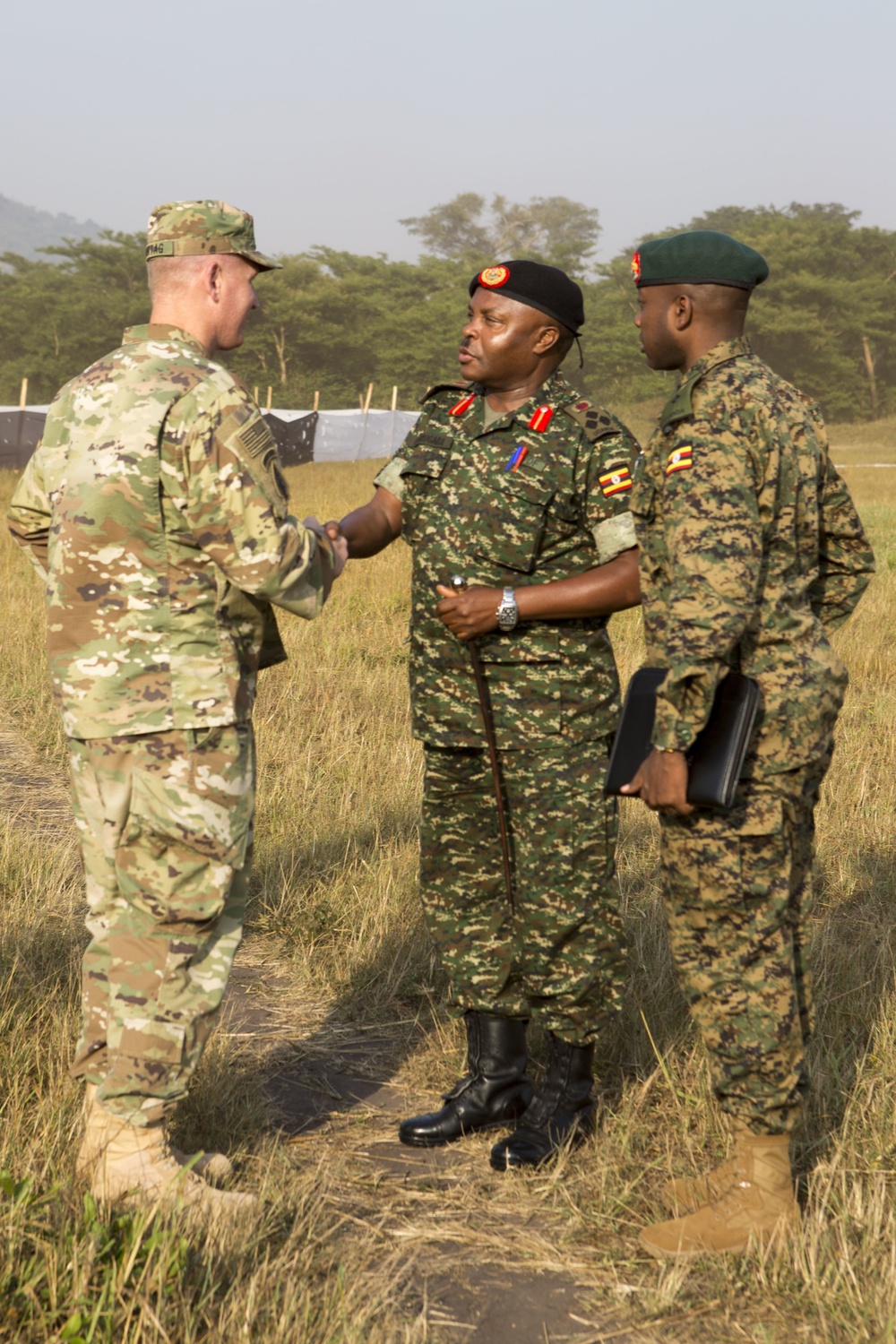 Ugandan soldiers complete U.S. Marine training