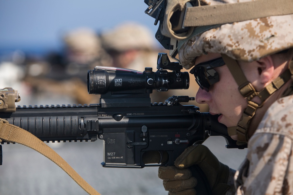 22nd MEU Marines and Sailors Conduct Mass Casualty Training aboard Wasp