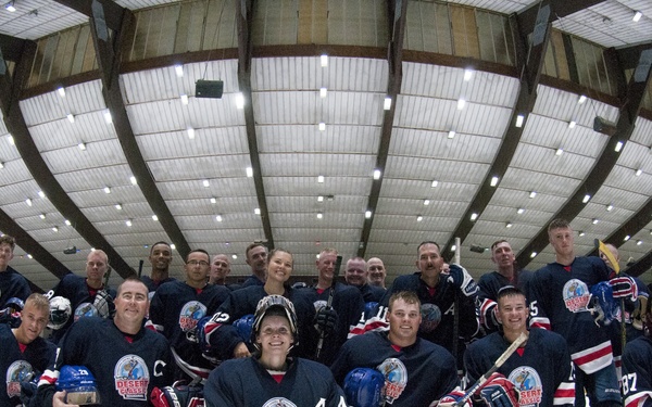 Minnesota National Guard battalion takes on Kuwait hockey elite