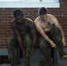 Marines endure advanced water survival training
