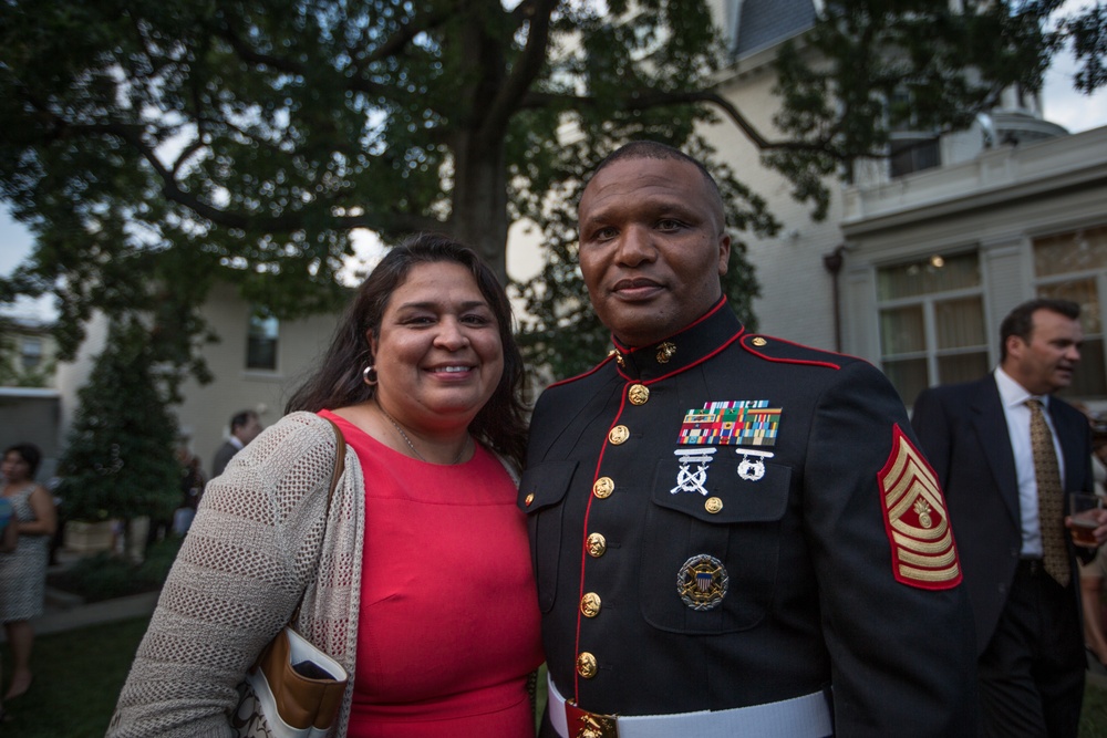 SMMC Hosts Evening Parade