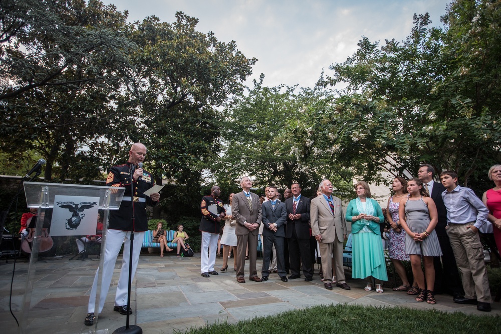 SMMC Hosts Evening Parade