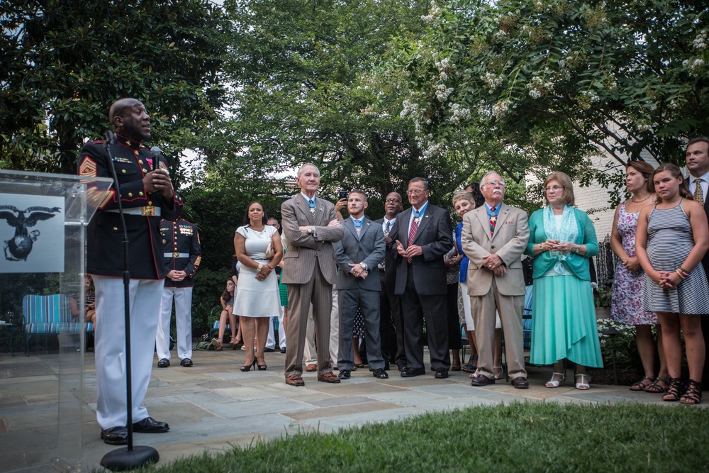 SMMC Hosts Evening Parade