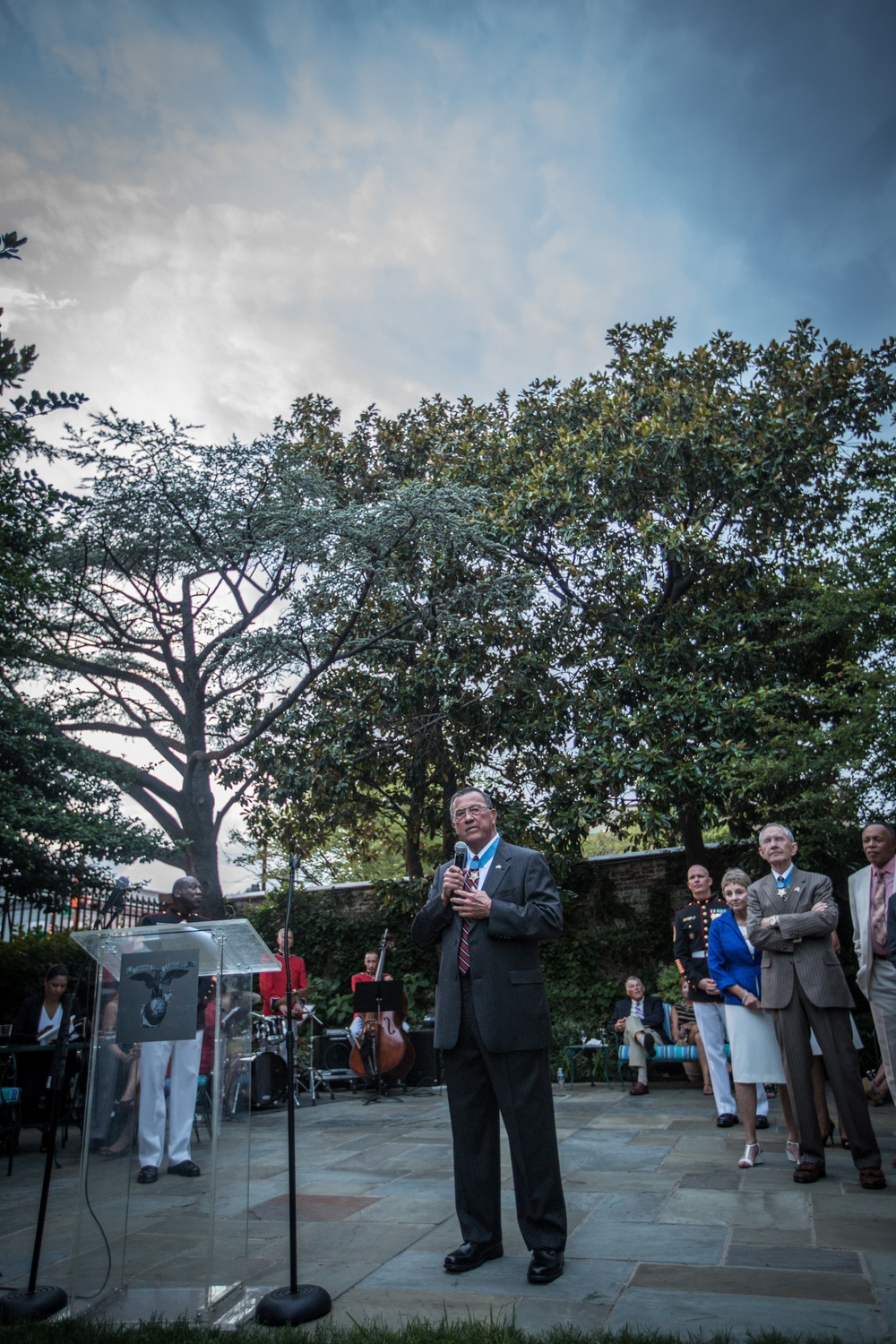 SMMC Hosts Evening Parade