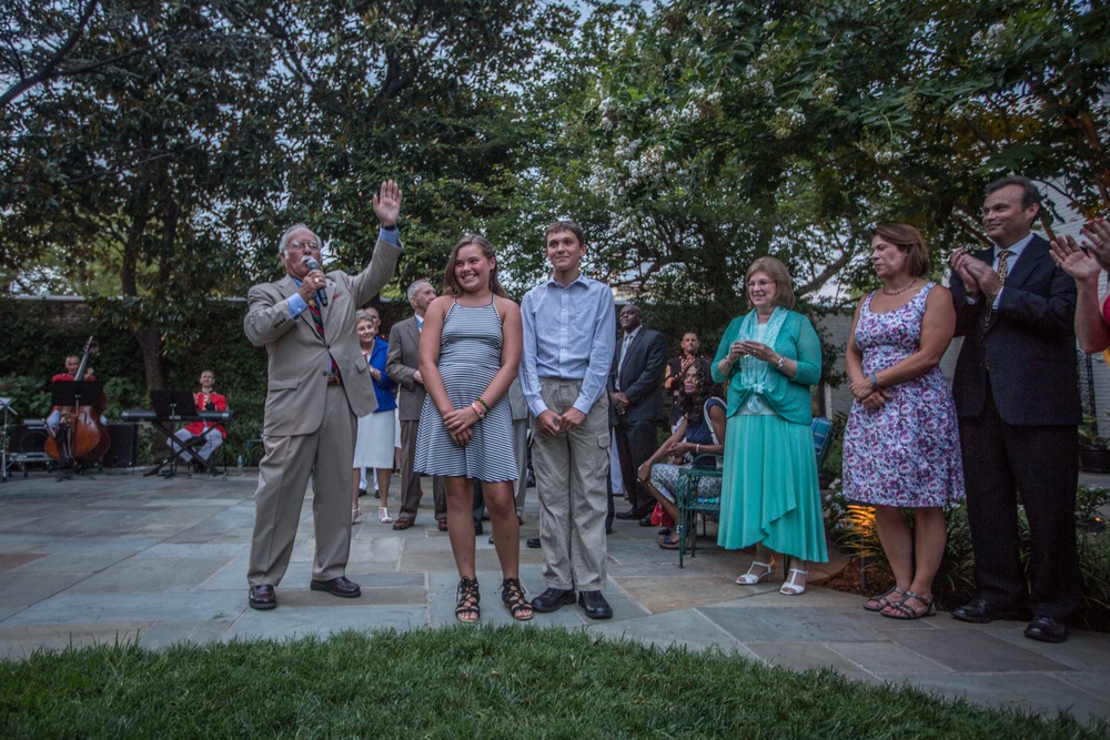 SMMC Hosts Evening Parade