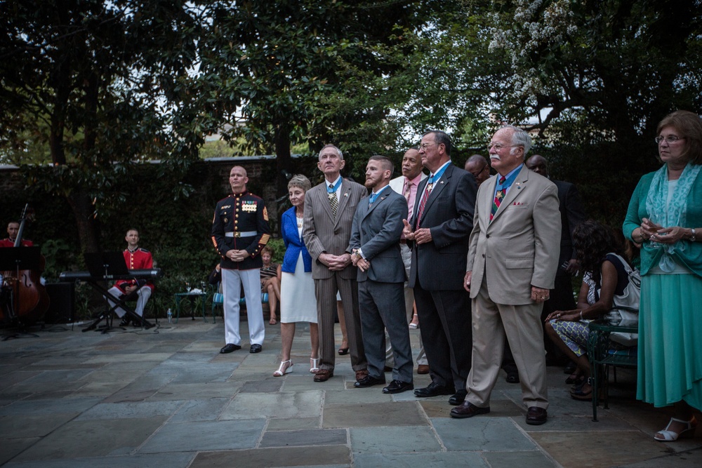 SMMC Hosts Evening Parade