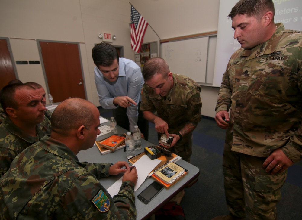 Albanian military trains with 21st Civil Support Team