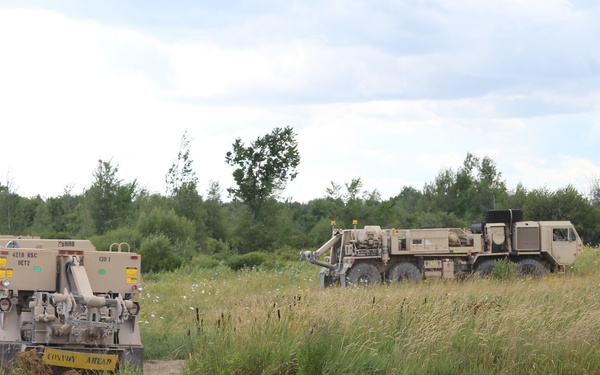 42nd Infantry Division Soldiers train on vehicle recovery