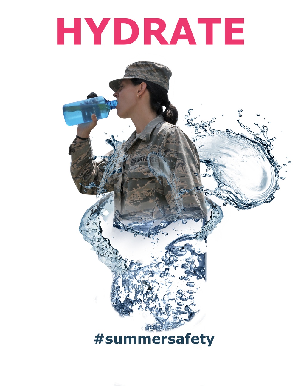 Stay fluid, drink water