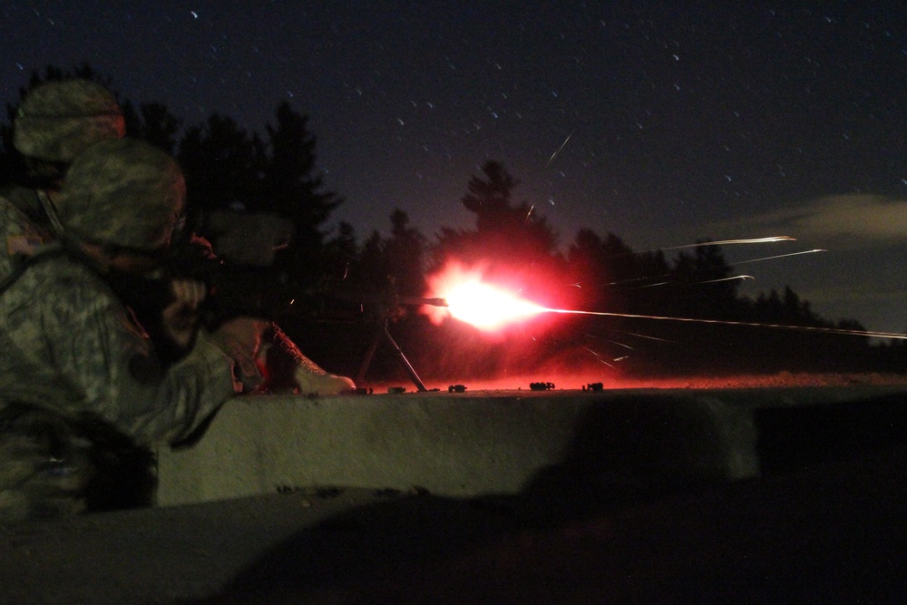 42nd Infantry Division Range Fire at Fort Drum