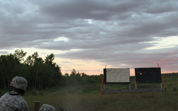42nd Infantry Division Range Fire at Fort Drum
