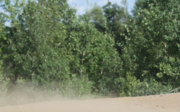42nd Infantry Division Range Fire at Fort Drum