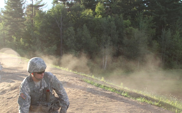 42nd Infantry Division Range Fire at Fort Drum