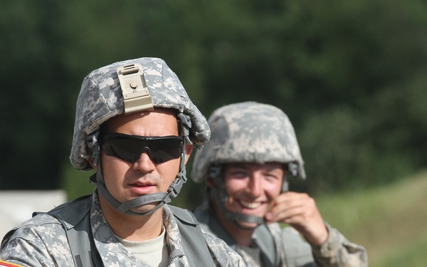 42nd Infantry Division Range Fire at Fort Drum