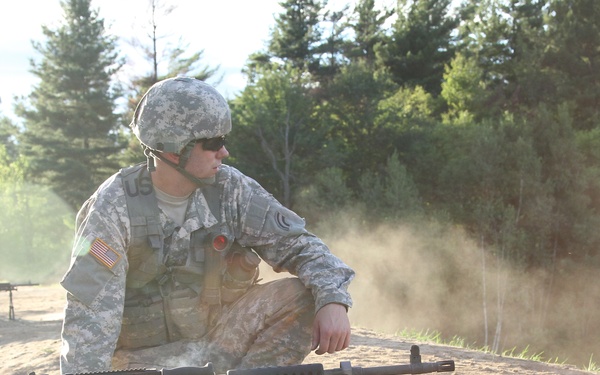 42nd Infantry Division Range Fire at Fort Drum