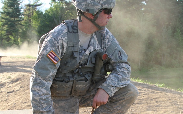 42nd Infantry Division Range Fire at Fort Drum