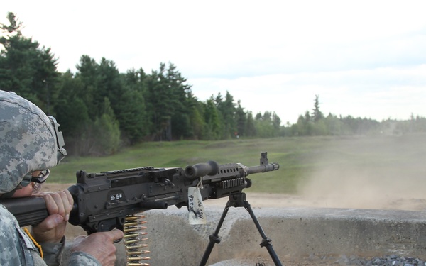 42nd Infantry Division Range Fire at Fort Drum
