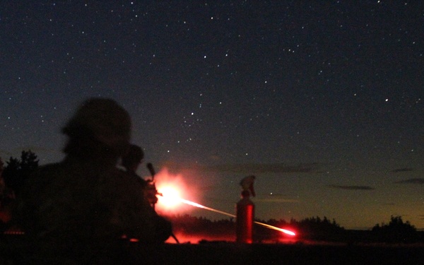 42nd Infantry Division Range Fire at Fort Drum