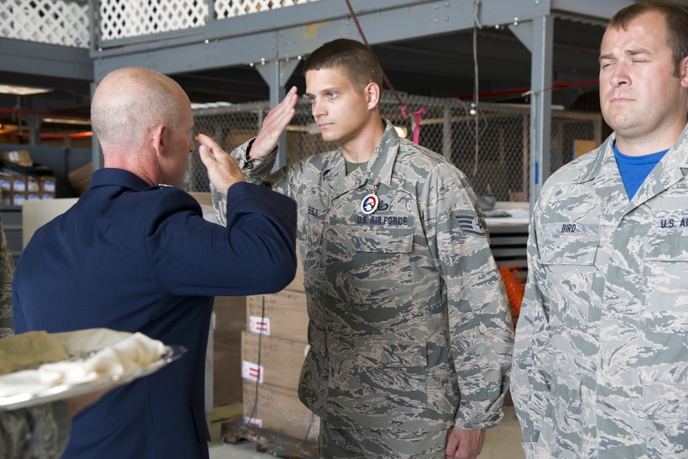 Base Honor Guard invests in future