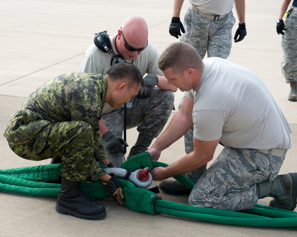 Maintainers learn new aircraft crash kit