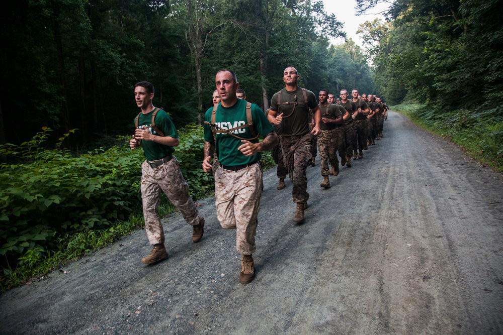 Alpha &amp; Charlie Co. Medal of honor run