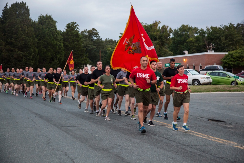 Alpha, Charlie, Delta Co. Motivational Run