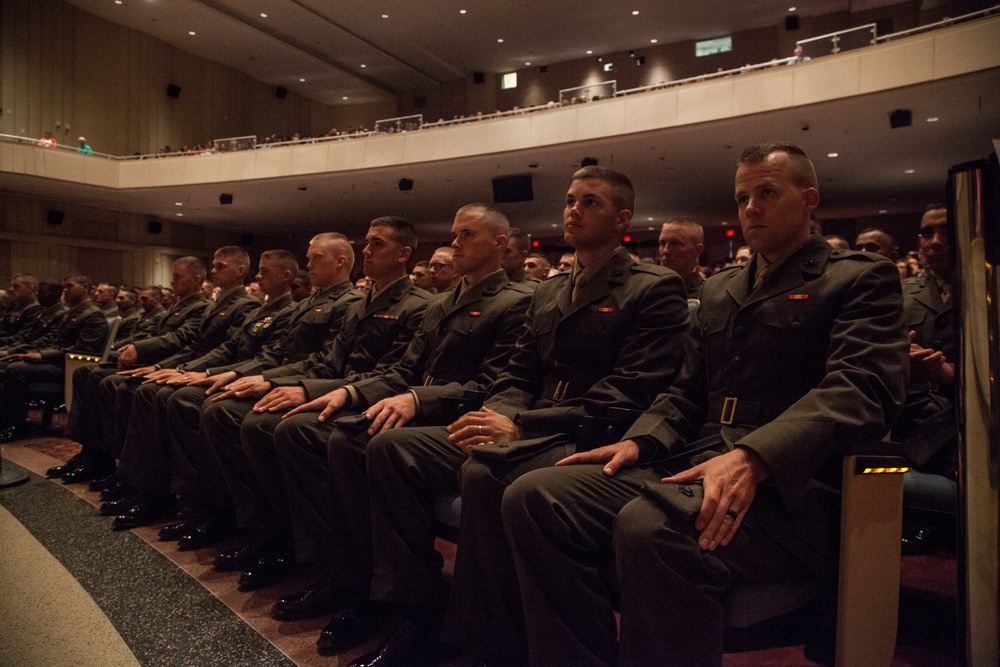 Alpha, Charlie, Delta Co. Commissioning Ceremony