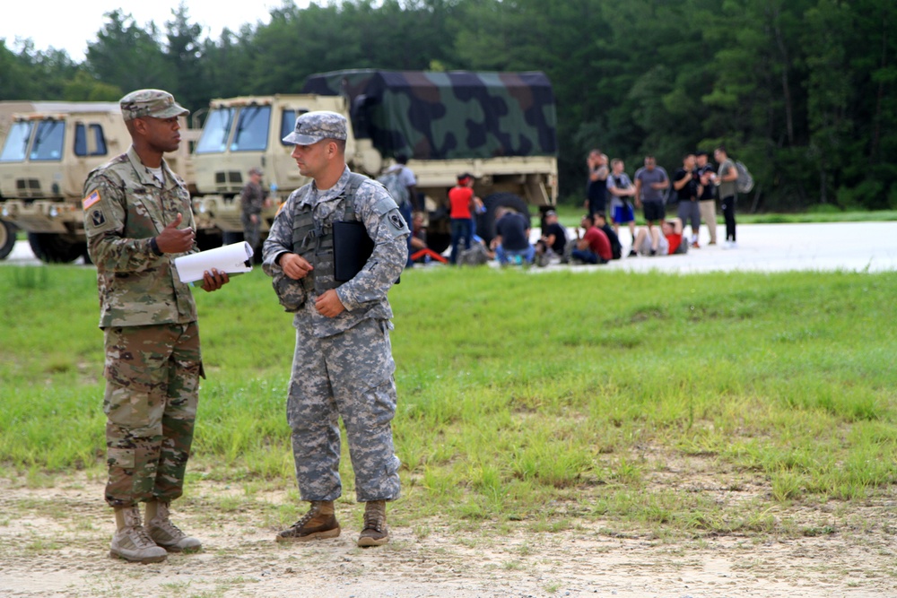 Guard Soldiers Practice Disaster Response