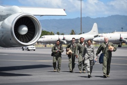 Tinker total force AWACS Airmen fly in RIMPAC 2016