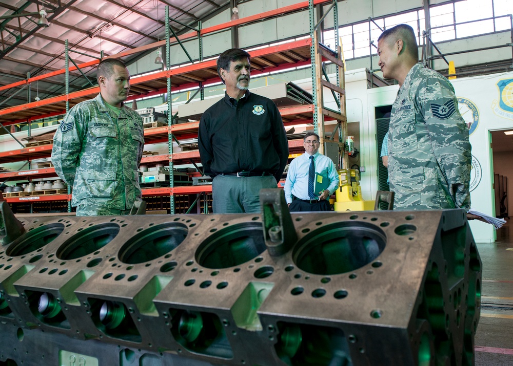 Mr. Randy Brown, SES (DIR, HQ AFCEC) Visits CEMIRT