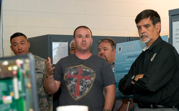 Mr. Randy Brown, SES (DIR, HQ AFCEC) Visits CEMIRT