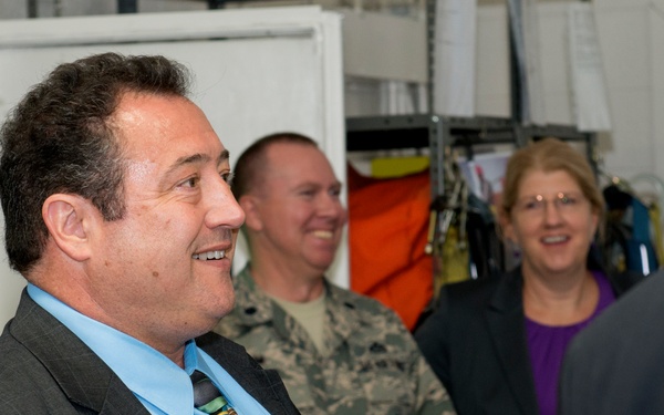 Mr. Randy Brown, SES (DIR, HQ AFCEC) Visits CEMIRT