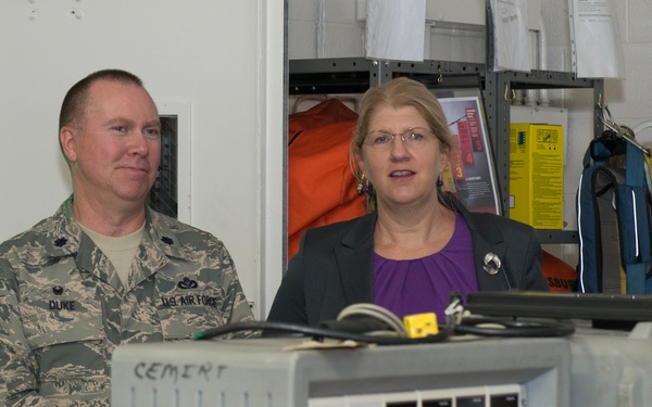Mr. Randy Brown, SES (DIR, HQ AFCEC) Visits CEMIRT