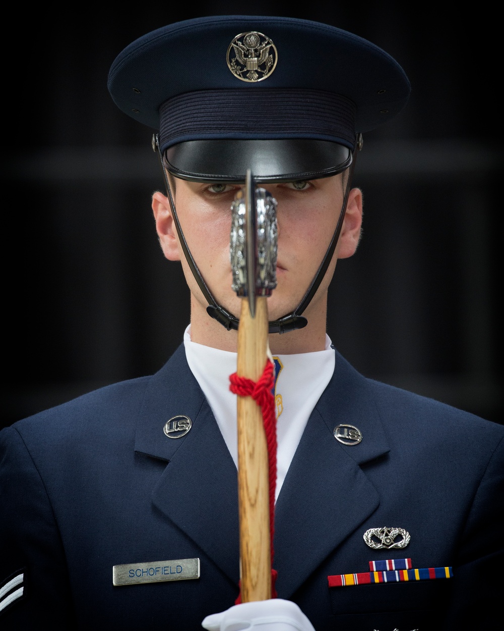 Yokota Honor guardsman