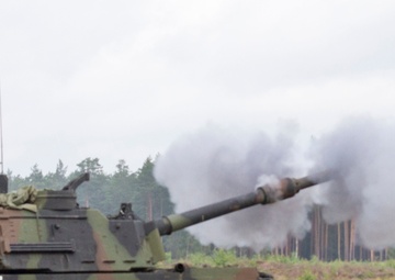 Flaming Thunder: Glory’s Guns Soldiers conduct capabilities demonstrations with allies