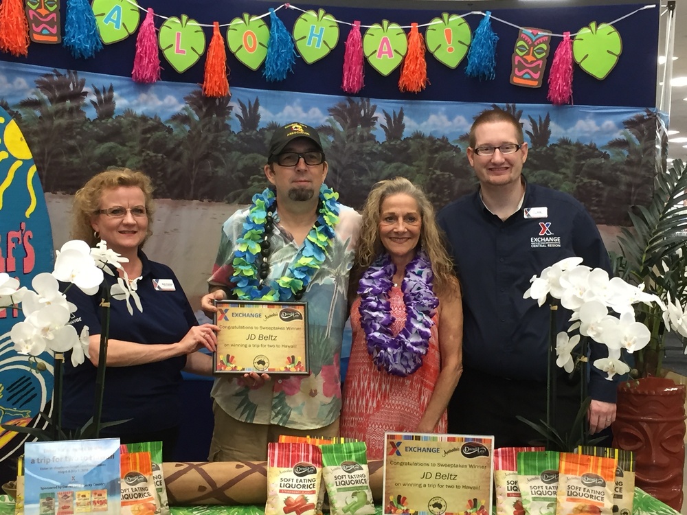 Army Veteran Wins $5,000 Trip to Hawaii at Fort Polk Exchange