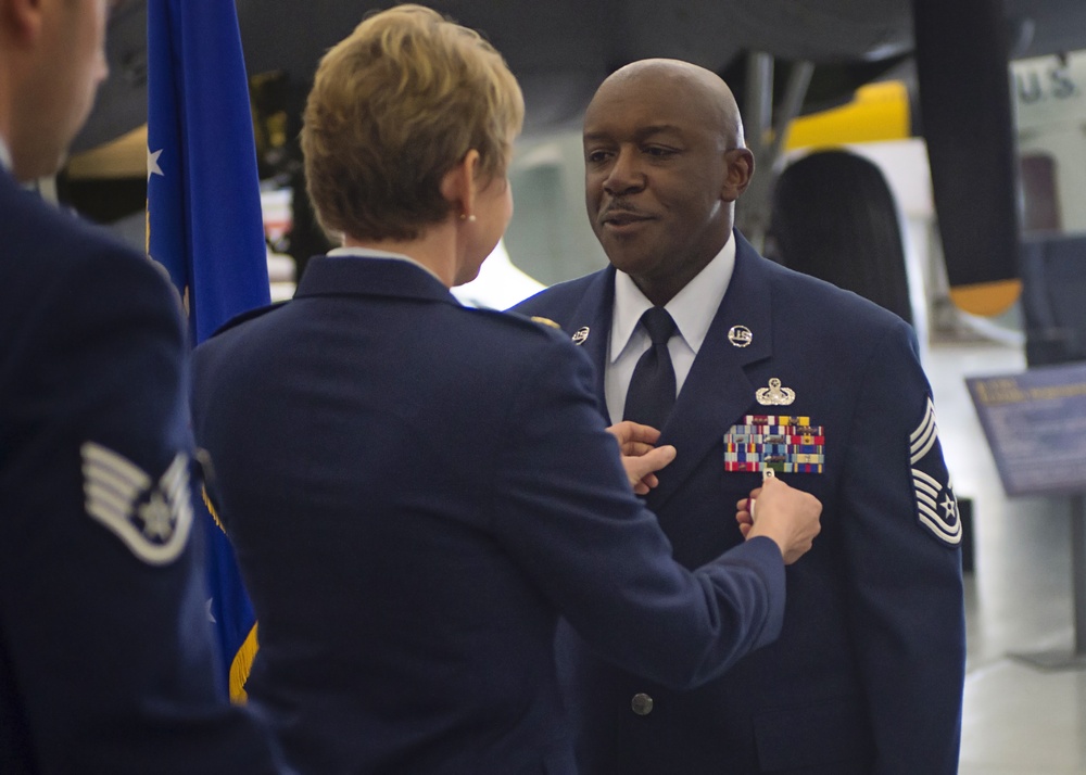 CMSgt Fraiser retires after 37 years of service