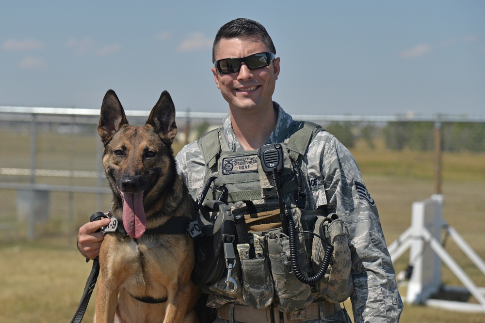 Airmen, K-9s protect national conventions