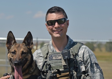 Airmen, K-9s protect national level conventions