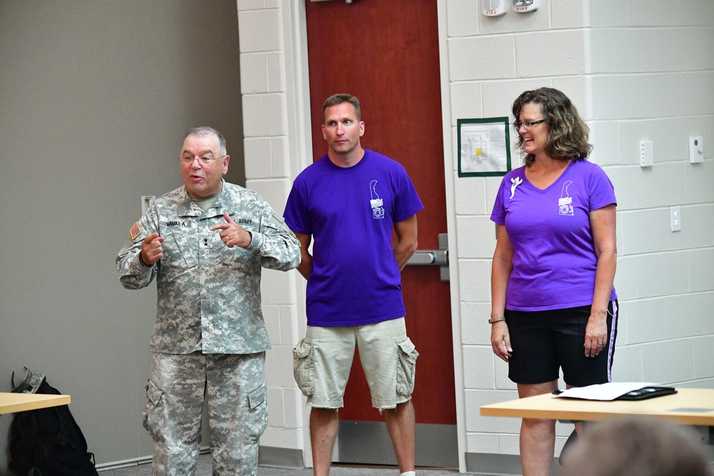 Delaware Governor holds Cabinet Meeting at Bethany Beach Training Site