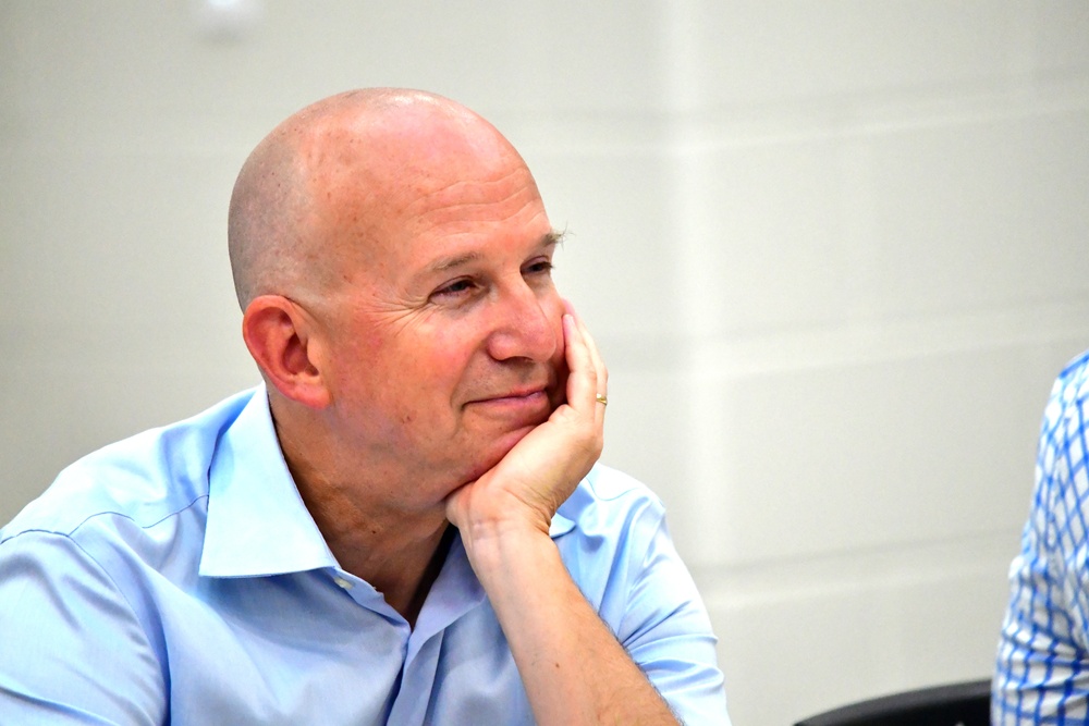 Delaware Governor holds Cabinet Meeting at Bethany Beach Training Site