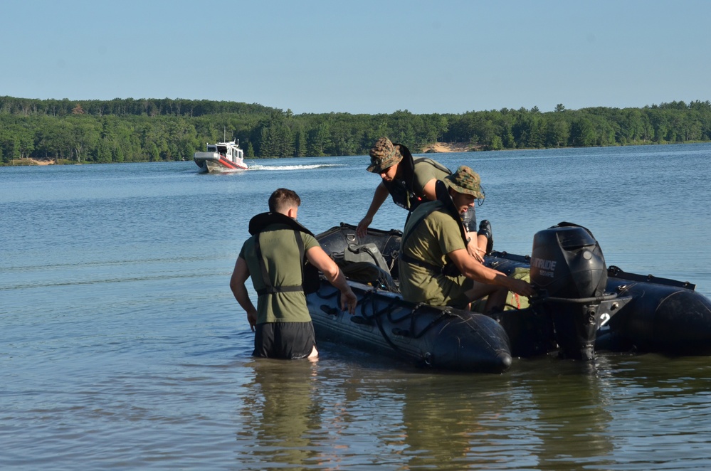 Providing boat and swimmer safety