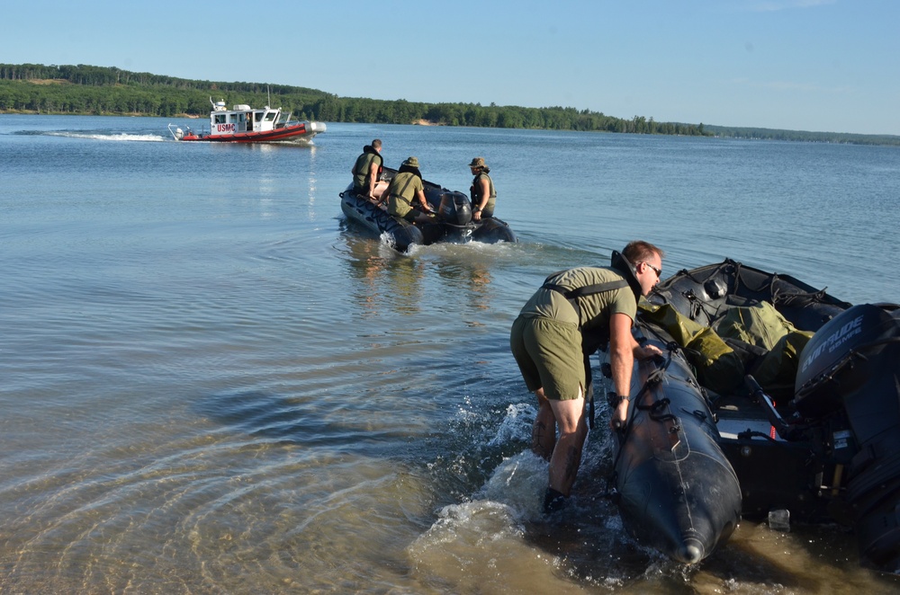 Providing boat and swimmer safety