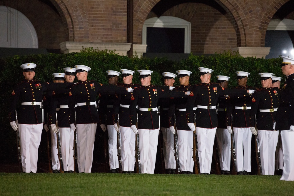 Marine Barracks Washington Evening Parade June 24, 2016