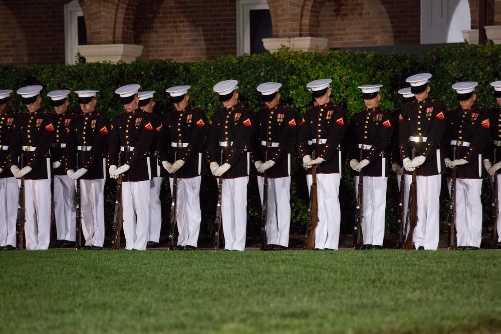 Marine Barracks Washington Evening Parade June 24, 2016
