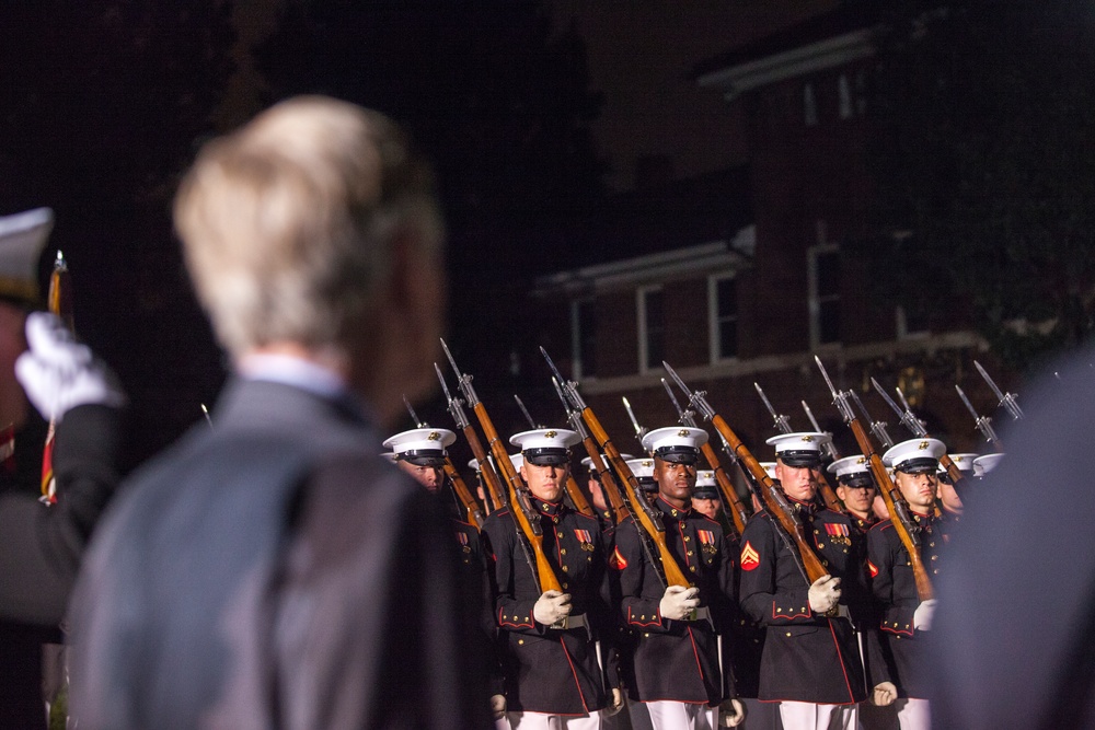 Marine Barracks Washington Evening Parade June 24, 2016