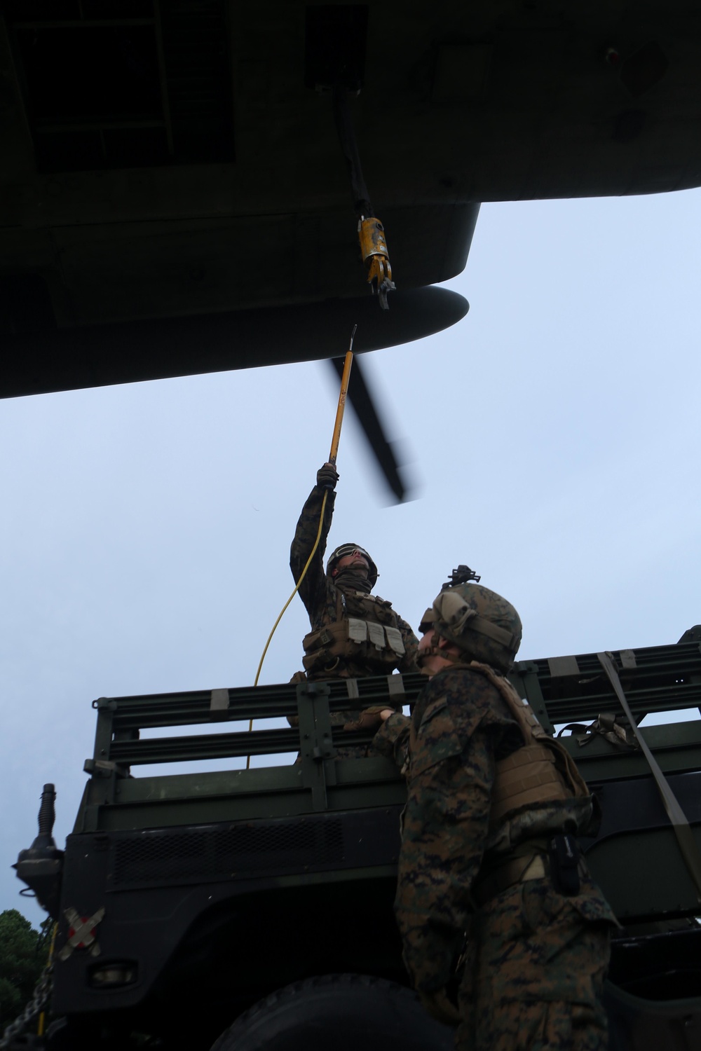 Marines with CLB-26 conduct HST training