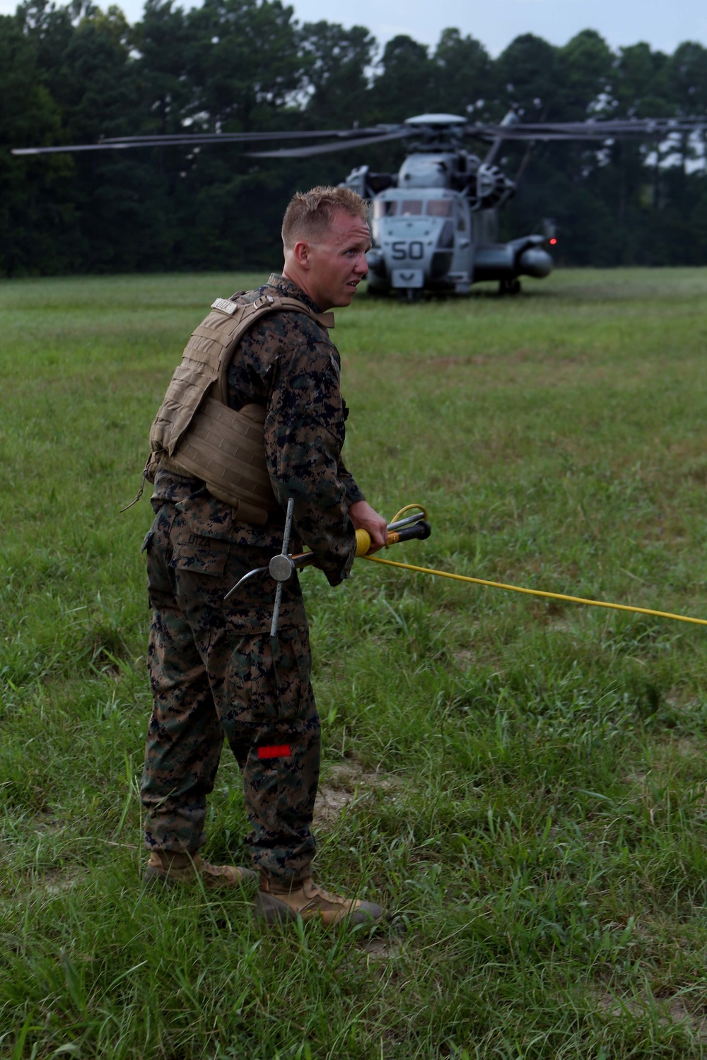 Marines with CLB-26 conduct HST training