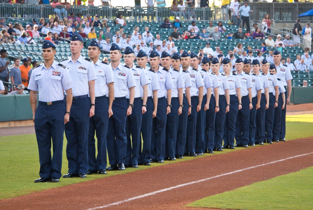 Military Appreciation Night at Riverwalk Stadium